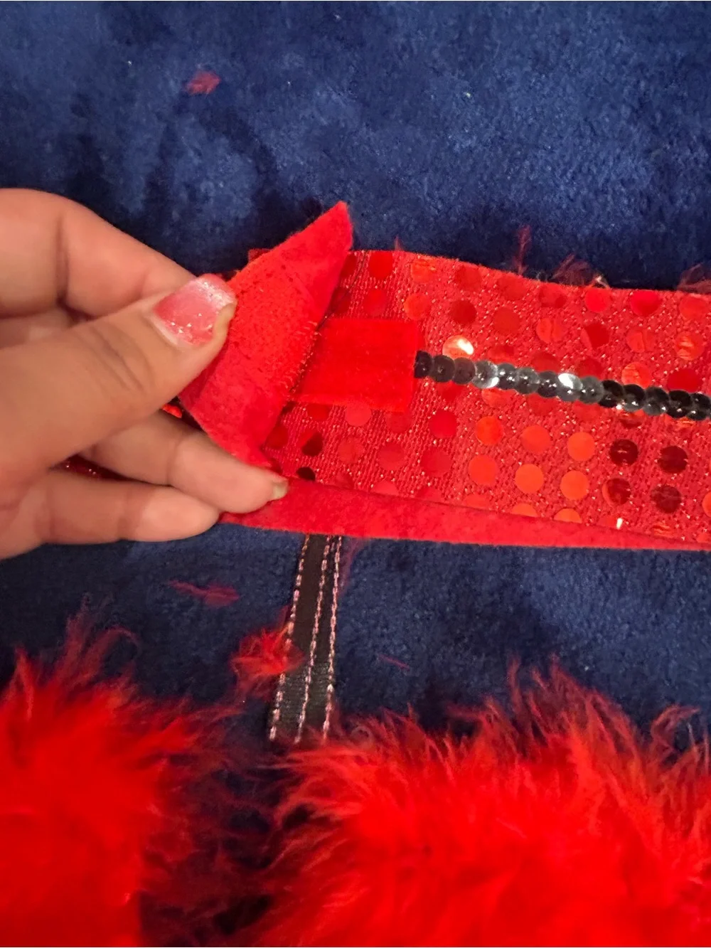 Devil Costume Accessories Set Girls Halloween Outfit - Picture 5 of 5